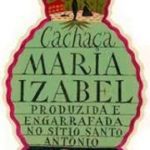 rótulo cachaça Maria Izabel